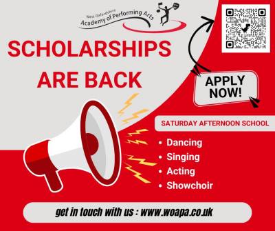 Scholarships are back! - Apply now
