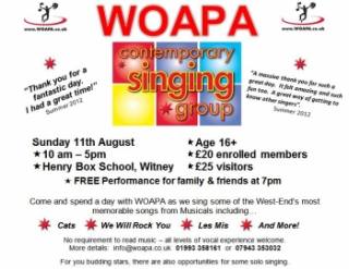 Singing workshop - Witney near Oxford