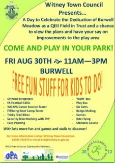 Dance Classes at Burwell Hall, Burwell Meadow, Witney