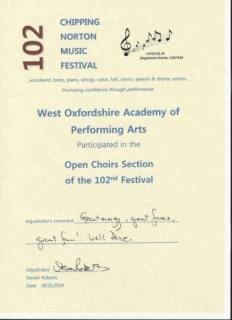 Singing Group | Chipping Norton Music Festival