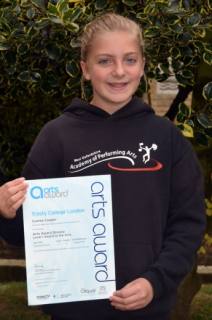 Bronze Arts Award success